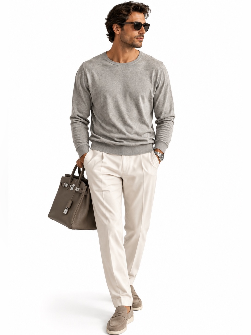 LANVIN Cashmere Sweater – Made in France – Brand New – Luxury Designer